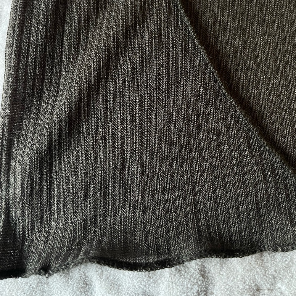 DEIJI STUDIOS The Square Knit Tee In Stone NWT with Flaws XS Read - Picture 14 of 16